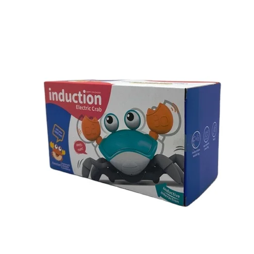 Plastic Induction Electric Crab  with Sound and Light