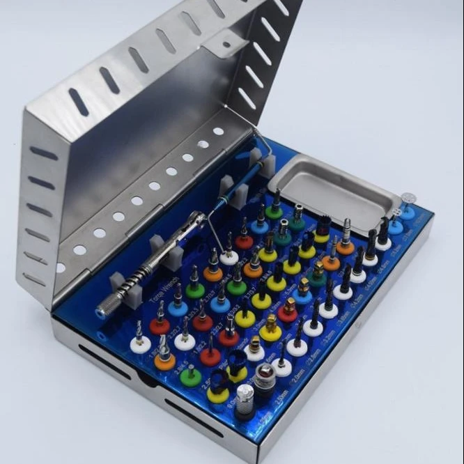 50 Pieces Universal Dental Implant Kit Bone Expander Compression Conical Drills Torque Wrench CE Approved SALE