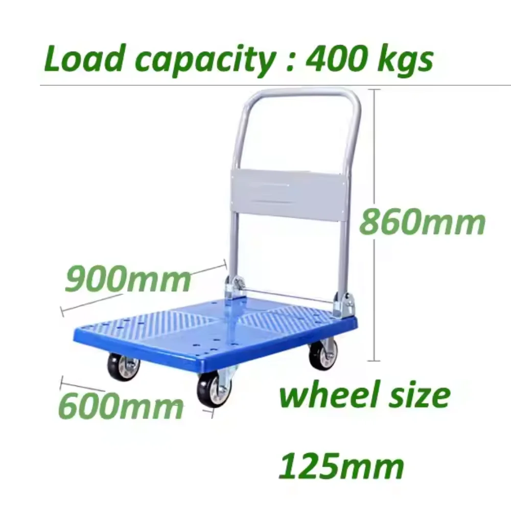 Durable 304 Stainless Steel Cargo Trolley for Warehouse Use Ladders & Scaffoldings Product Trolley for Warehouse