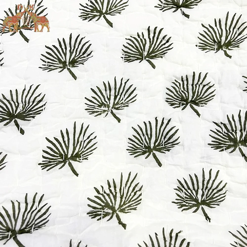 Детское одеяло Kantha хлопковое детское ручной работы kantha для кроватки мягкое легкое малышей с вышивкой