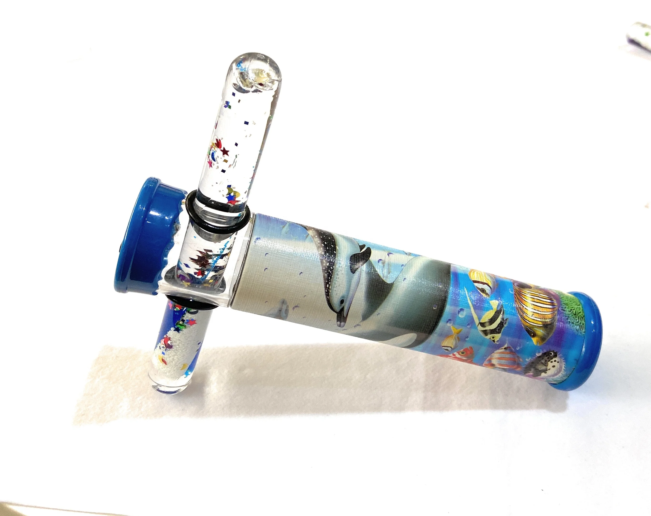 LED kaleidoscope Souvenir Item Stress Relief Educational Toys Liquid Motion Sensory Toys