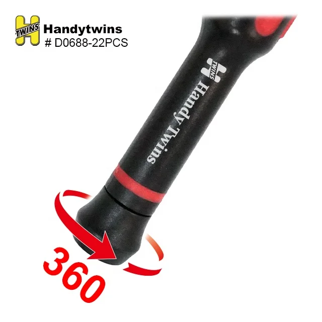 Manual Precision Screwdriver Kit With 20 Bits