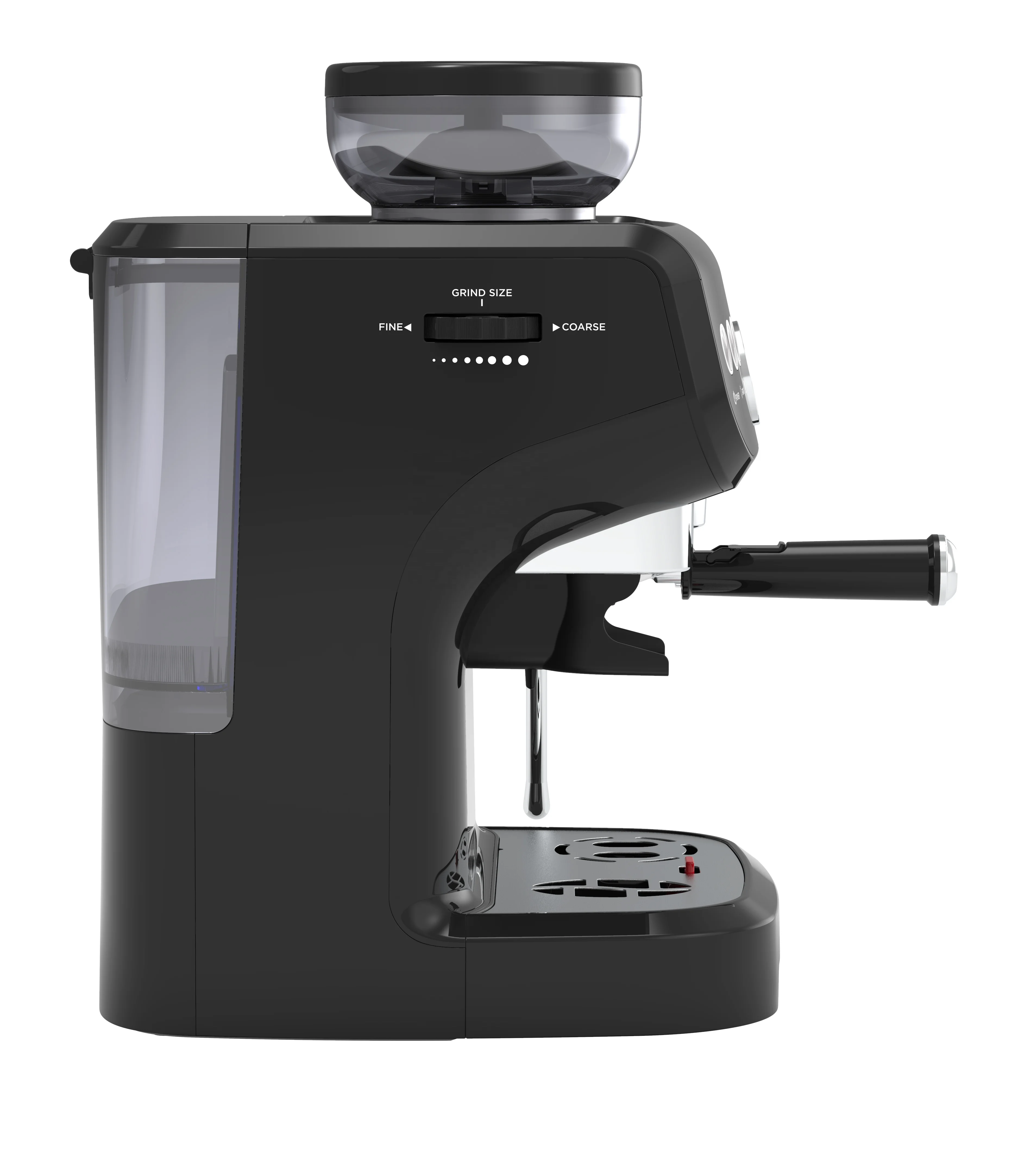 Household Espresso Coffee Machine Grinding Integrated Machine Semi-Auto Cappuccino Coffee Machine wirh Milk Foam
