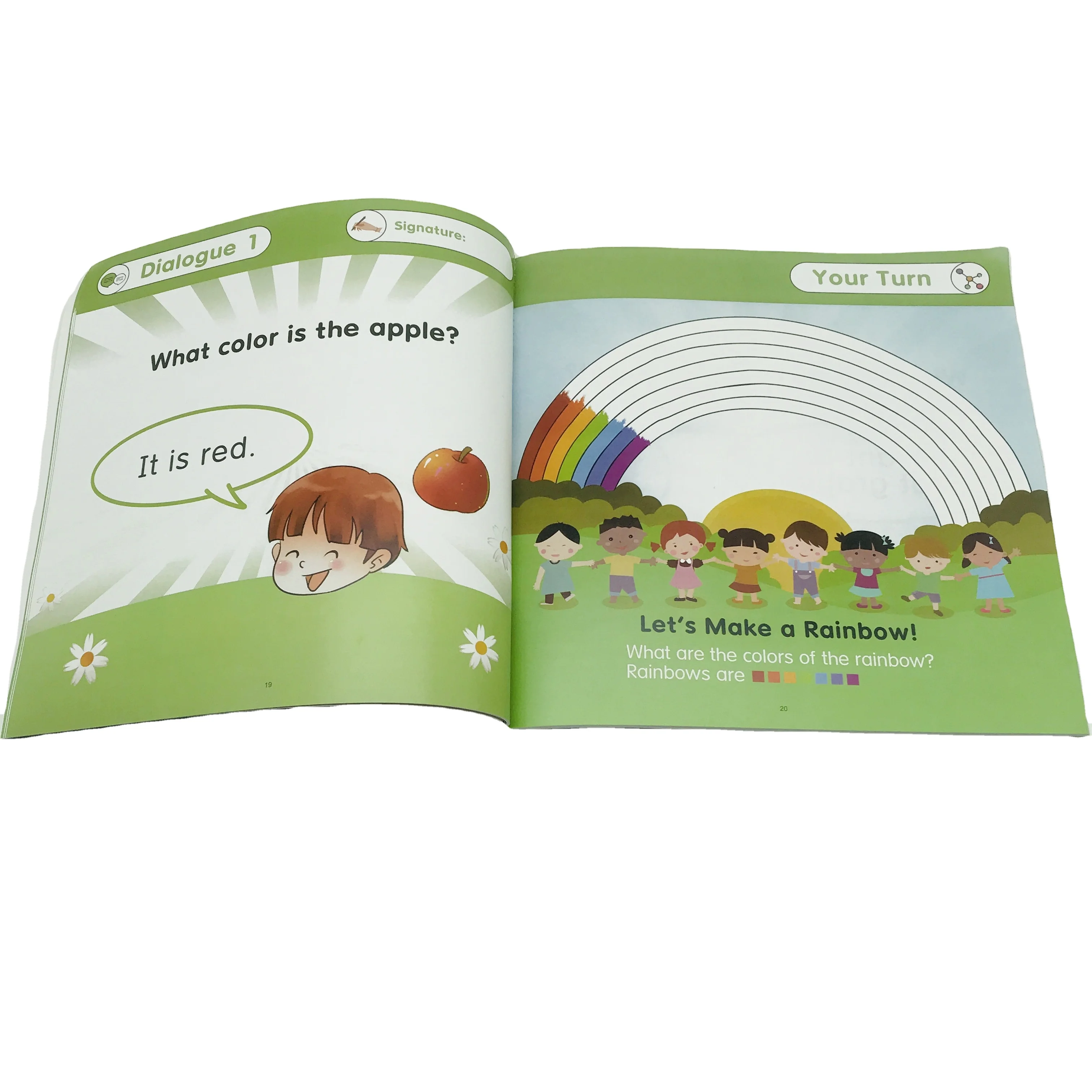 SM-JC071 The Larger Order is The Lower Cost is Educational children book custom printing