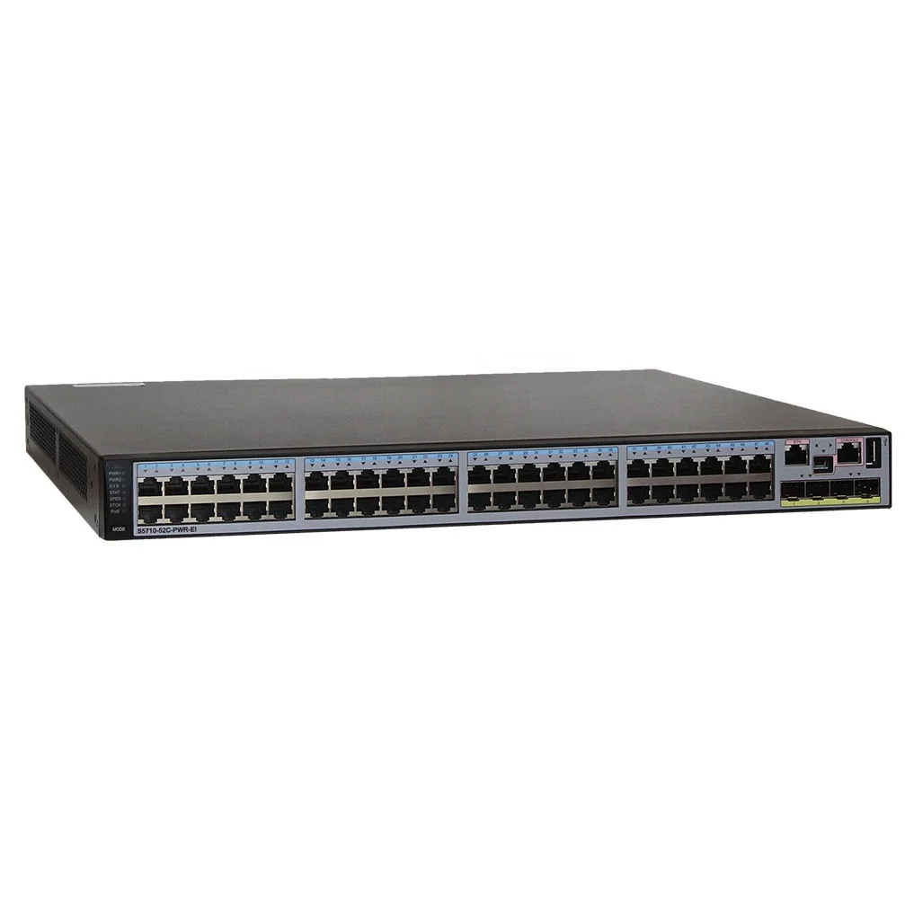 Factory Sealed 48 Port Ethernet Switch 5710-52C-PWR-EI Gigabit Management Switch