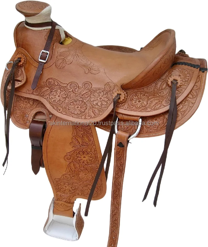 Custom Design Leather Jumping English Riding Horse Saddle Leather Dressage Horse Saddle At Affordable Price
