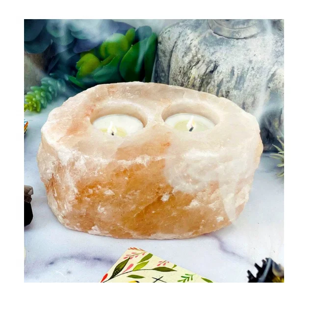 Качественный подсвечник для чая изготовленный из гималайской соли по хорошей цене