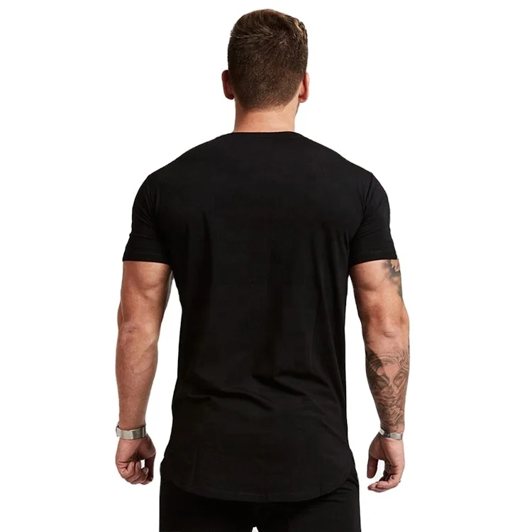 Wholesale Man Clothes Wholesale Sport Bulk Blank Casual T-Shirt  Organic Cotton Gym T Shirt For Mens wholesale rate OEM