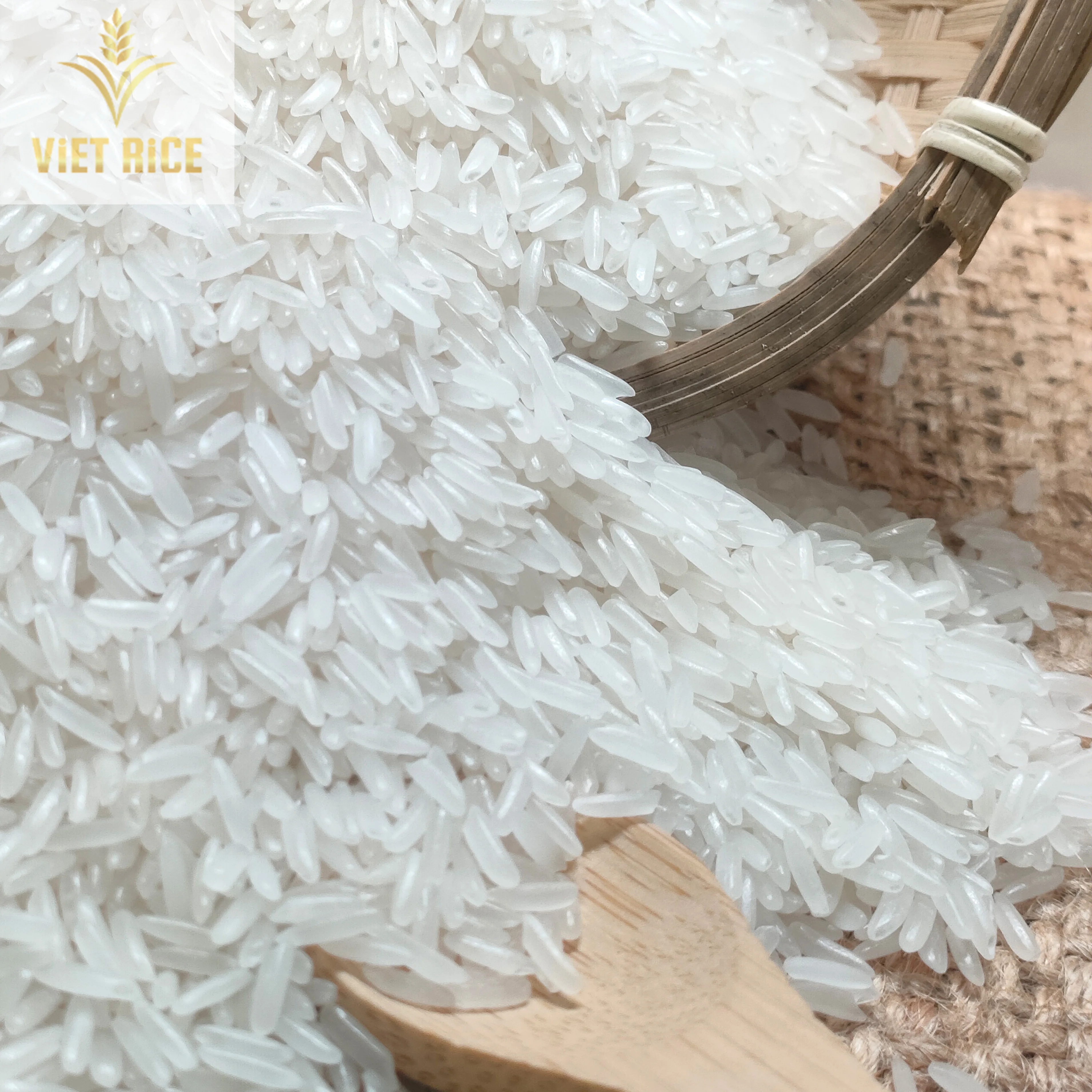 Excellent fragrant long-grain white rice (JASMINE RIZ 5% broken) from a well-known rice farmer and exporter in Vietnam(VIETRICE)