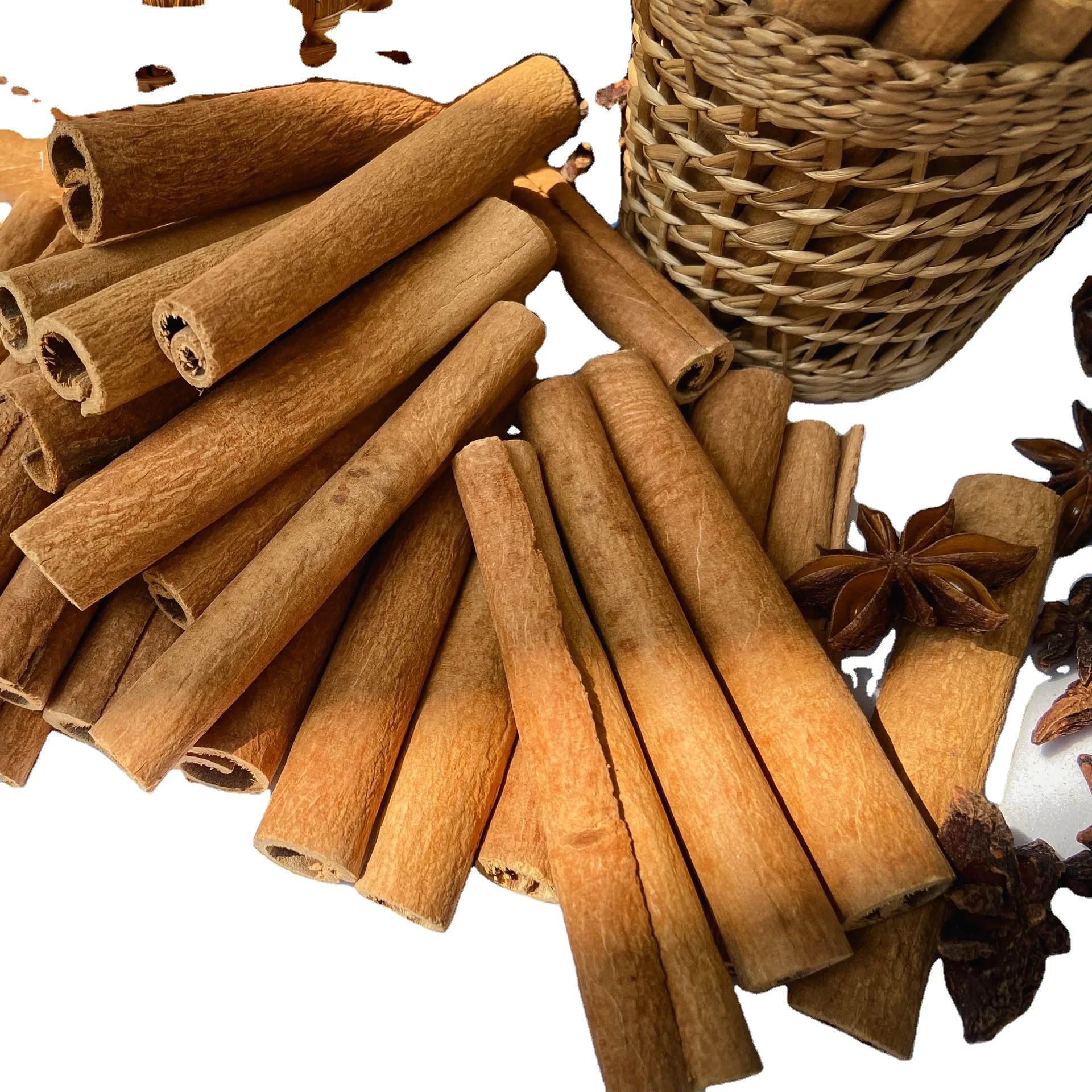 10kg Carton Packing Cinnamon Cassia Herbs Tube Cigarette 10cm Spices Origin Vietnam For Export - JANE LEE +84968234538