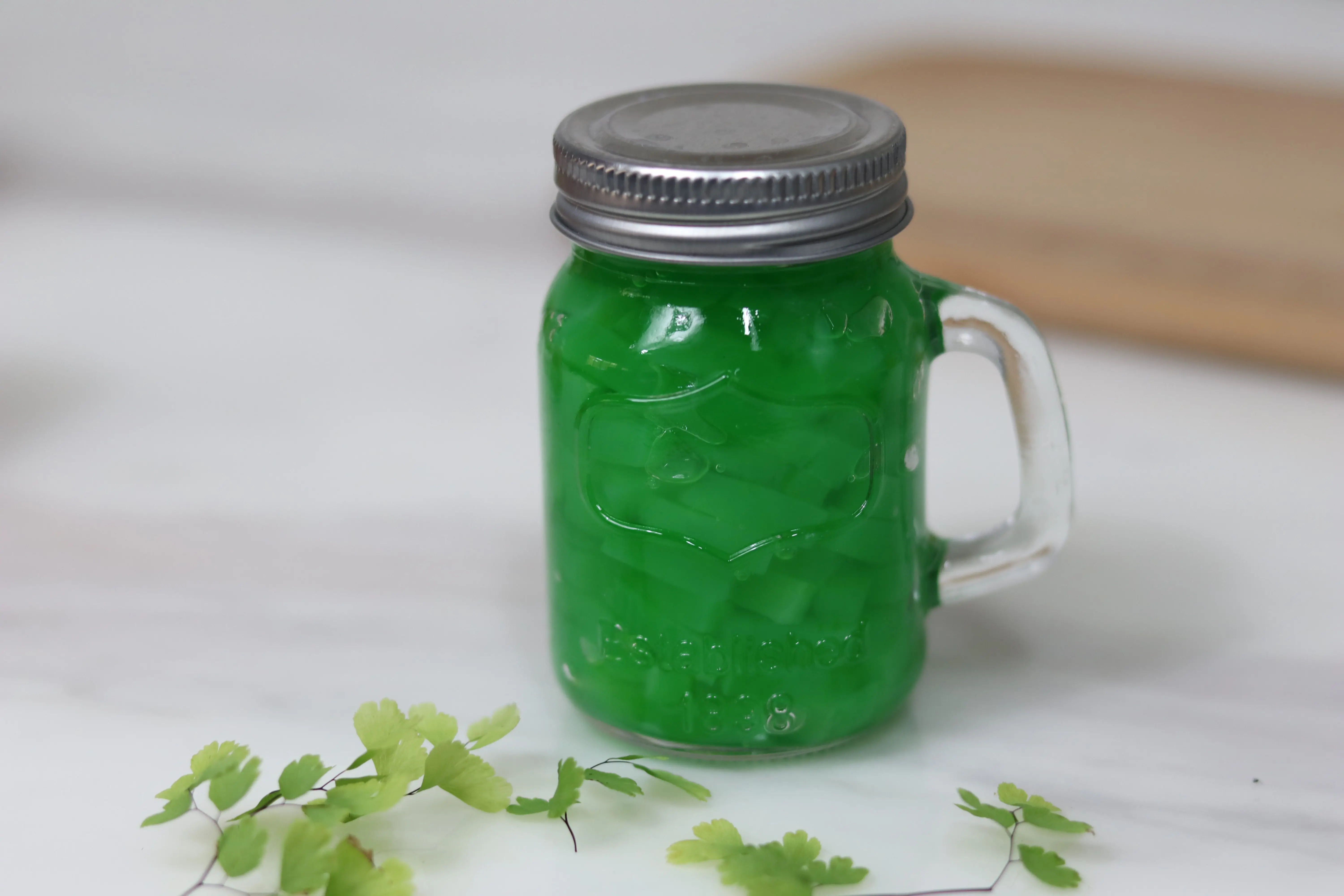 Top Quality From Taiwan Green Tea Konjac Jelly