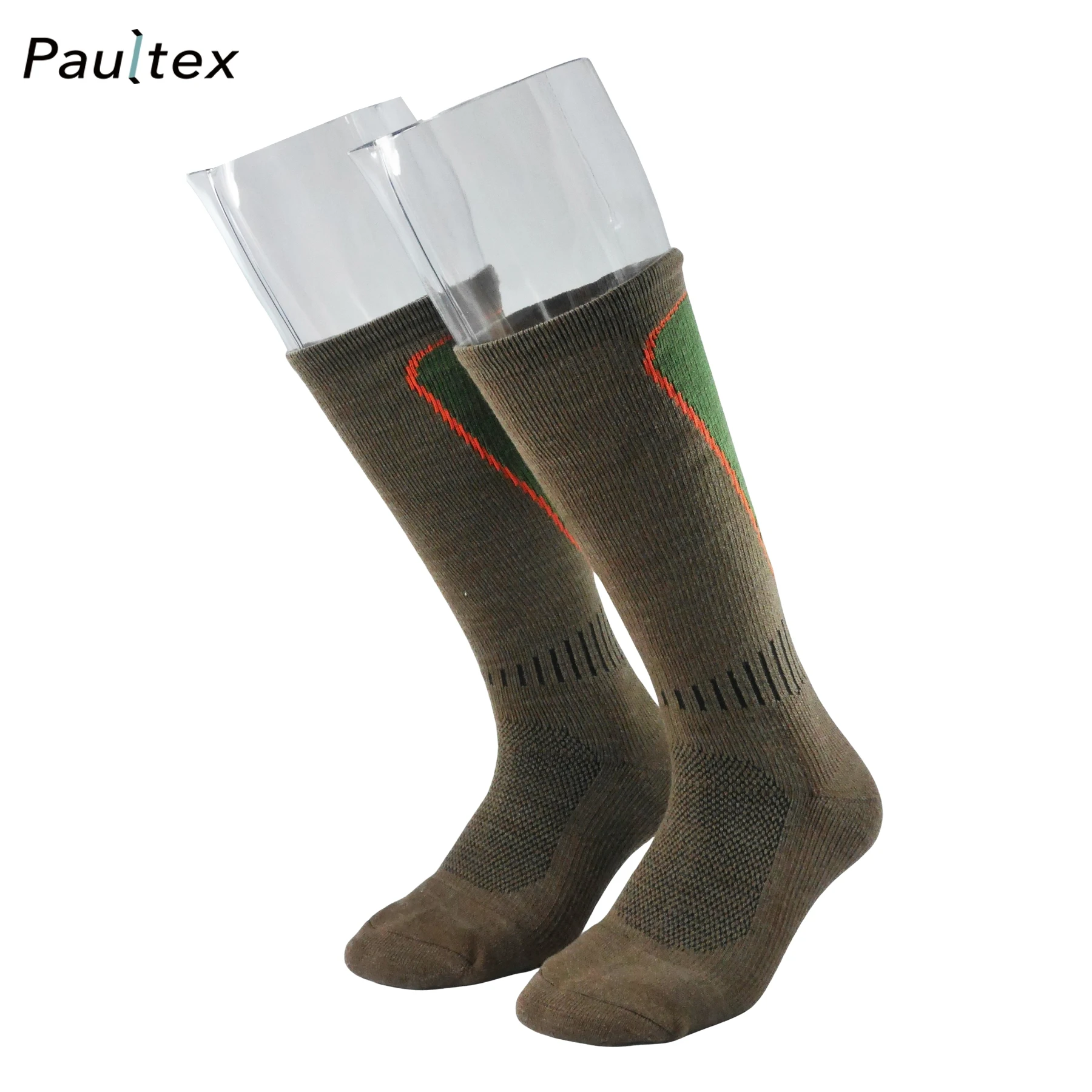 Striped Wool Knee High Men Socks Manufacturers