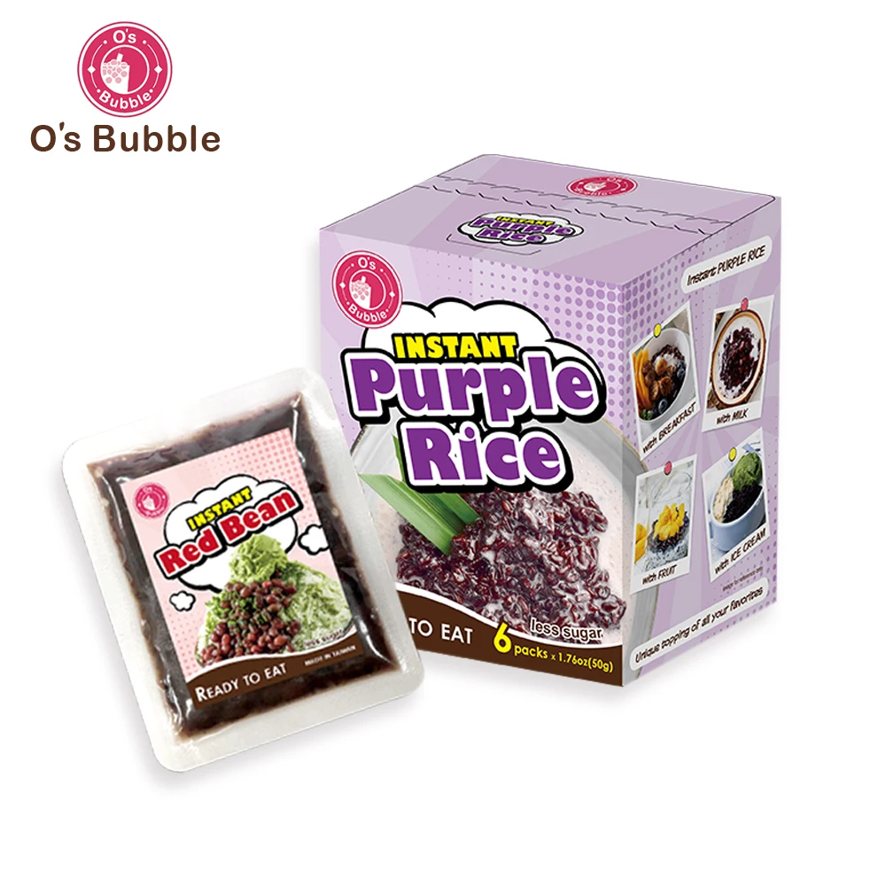 Готовый к употреблению пузырьковый материал не требует более быстрого приготовления черного Липкого Риса