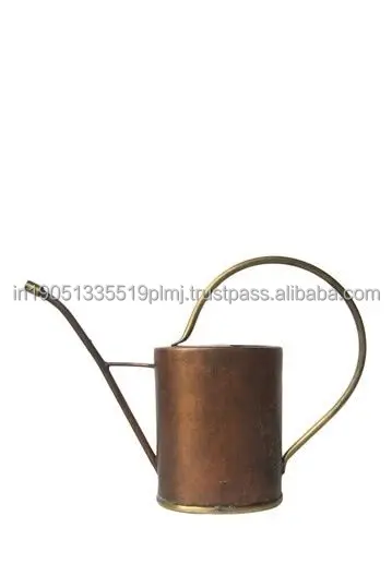 Custom Metal Garden Watering Can Galvanized Water Cans For Planting With Green Enamel watering cans For Garden and Homes