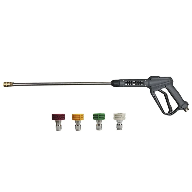 High pressure car wash gun free disassembly power less than 1000W foam gun bottle convenient storage high pressure spray gun