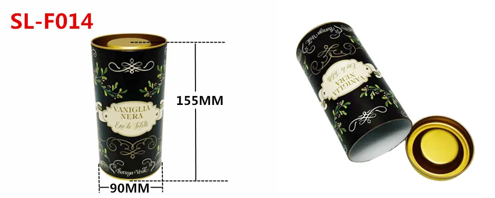 2024 New Design Custom Logo Metal Round Tea Tins Food Grade Wholesale Tea Canister Packaging Tin Cans For Tea