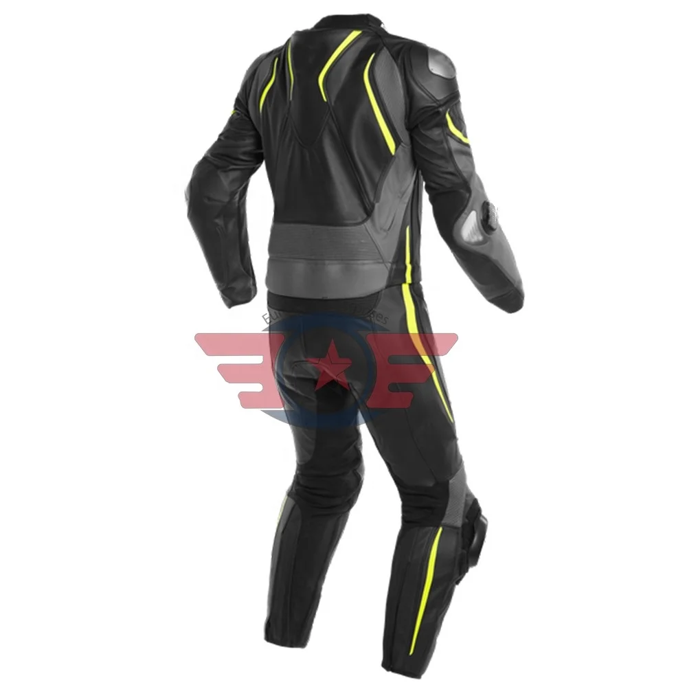 Custom Motorbike Leather Racing SUIT Biker Leather Racing Suit Motorcycle Suit  CE Approved Protectors
