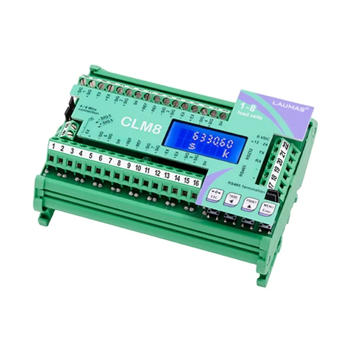 Best in Selling Superlative Quality Backlit Alphanumeric CLM8 Weight Indicator Weight Transmitter with LCD Display