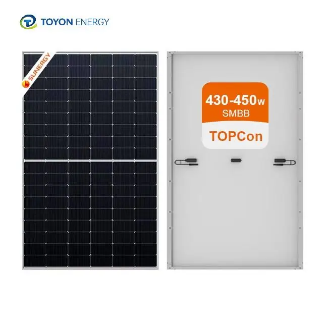 Солнечная панель Sunergy TopCon 430 Вт 435 440 445 450 однофазная монокристаллическая для солнечной системы