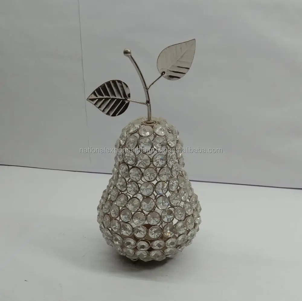 Новый дизайн, персиковая свеча, Хрустальное стекло, фрукты, ароматические свечи оптом для украшения