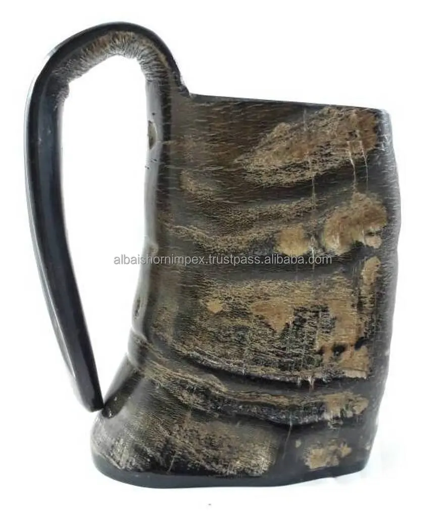 Horn beer Mug Viking Mug Export Quality Handmade customized all size food safe no leak From Indian Supplier at Affordable Price