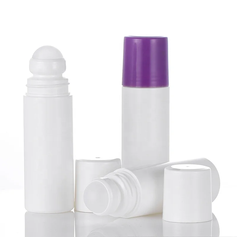 3Oz 90Ml Empty Custom Logo Deodorant Essential Oil  Cosmetic Roller Ball Bottle Plastic Roll On Bottle 30ml roll on glass bottle