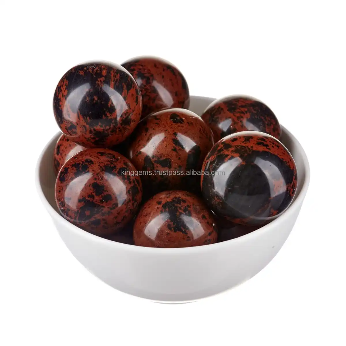 NATURAL MAHOGANY OBSIDIAN SPHERE :TOP POLISHED CRYSTAL OBSIDIAN  BALL WHOLESALE GEMSTONE SPHERE FOR HEALING HOME DECORE