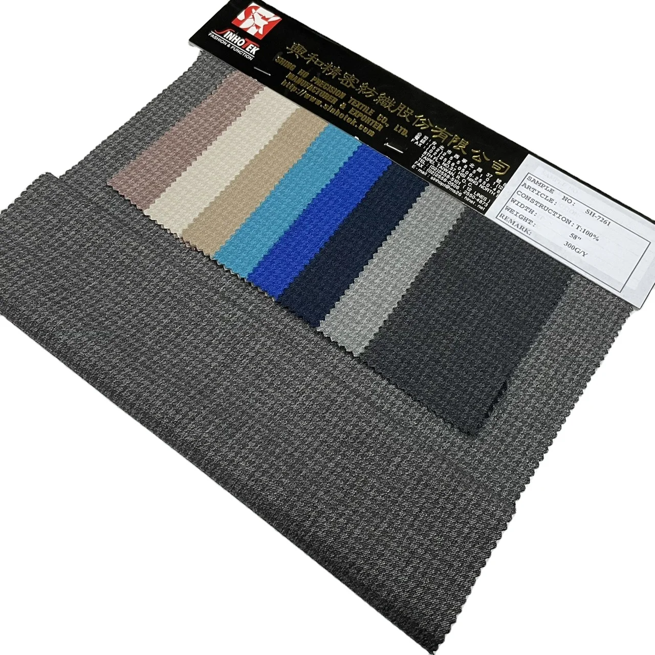 SH-5657- 100% полиэстер проверяет поставщиков тканей 100% полиэстер проверяется ткань полиэстер