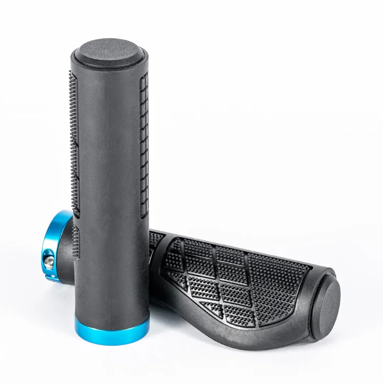 Ergonomic Lock-On Trekking Bike Handle Bar Grips Rubber