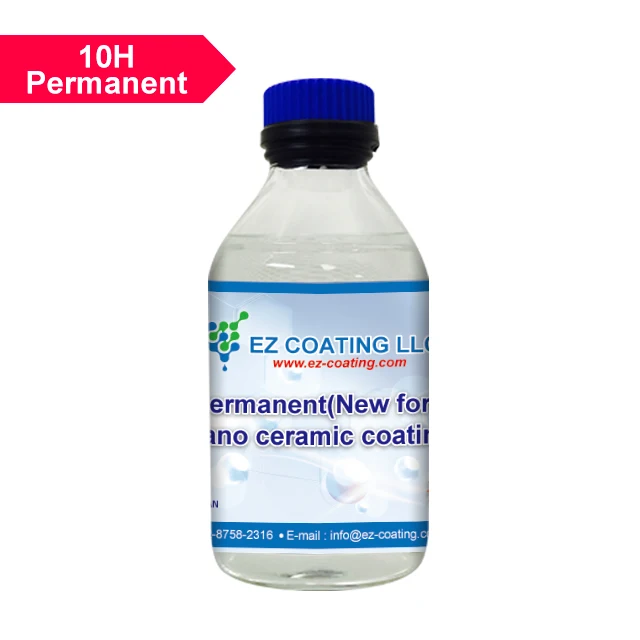 10H nano ceramic coating - Permanent for car surface - super hardness and shinny glossy and water repellents