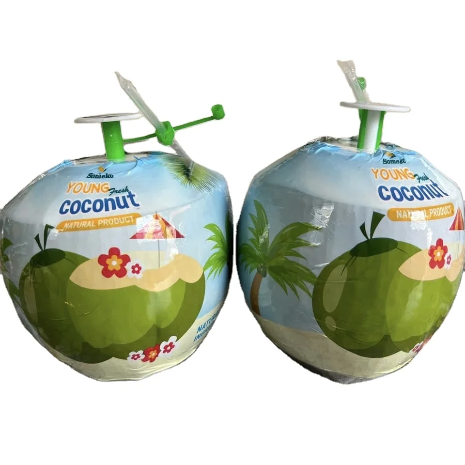 Fresh Young Coconut From Viet Nam OEM brands Cheap Price Good quality Sweet Fresh Coconut _WA84972678053