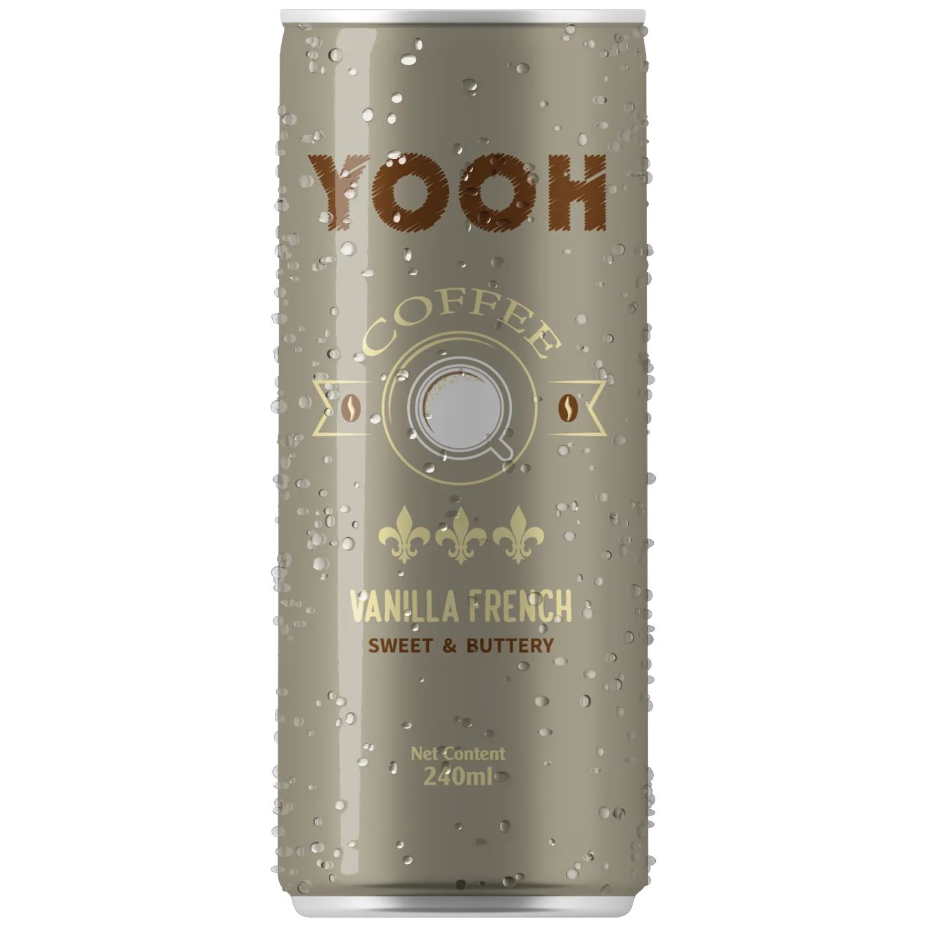 Vinam Blended RTD Vanilla French Coffee Milk 240mL Caffeinated Tin Can Powder Form Neutral Taste Chocolate Wholesale Export