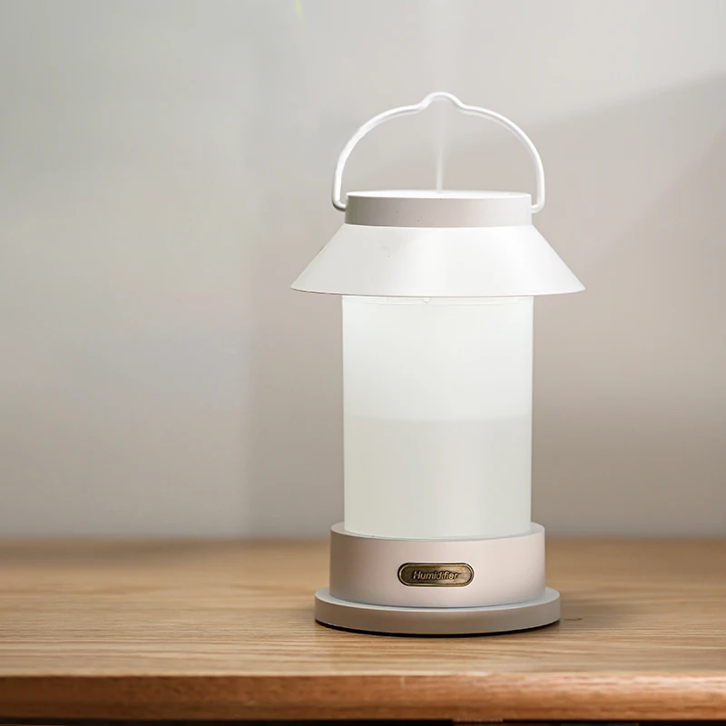 New air mist spray tent camping Outdoor Humidifier Vintage light diffuser Vintage Led light humidifier Mini light humidifier