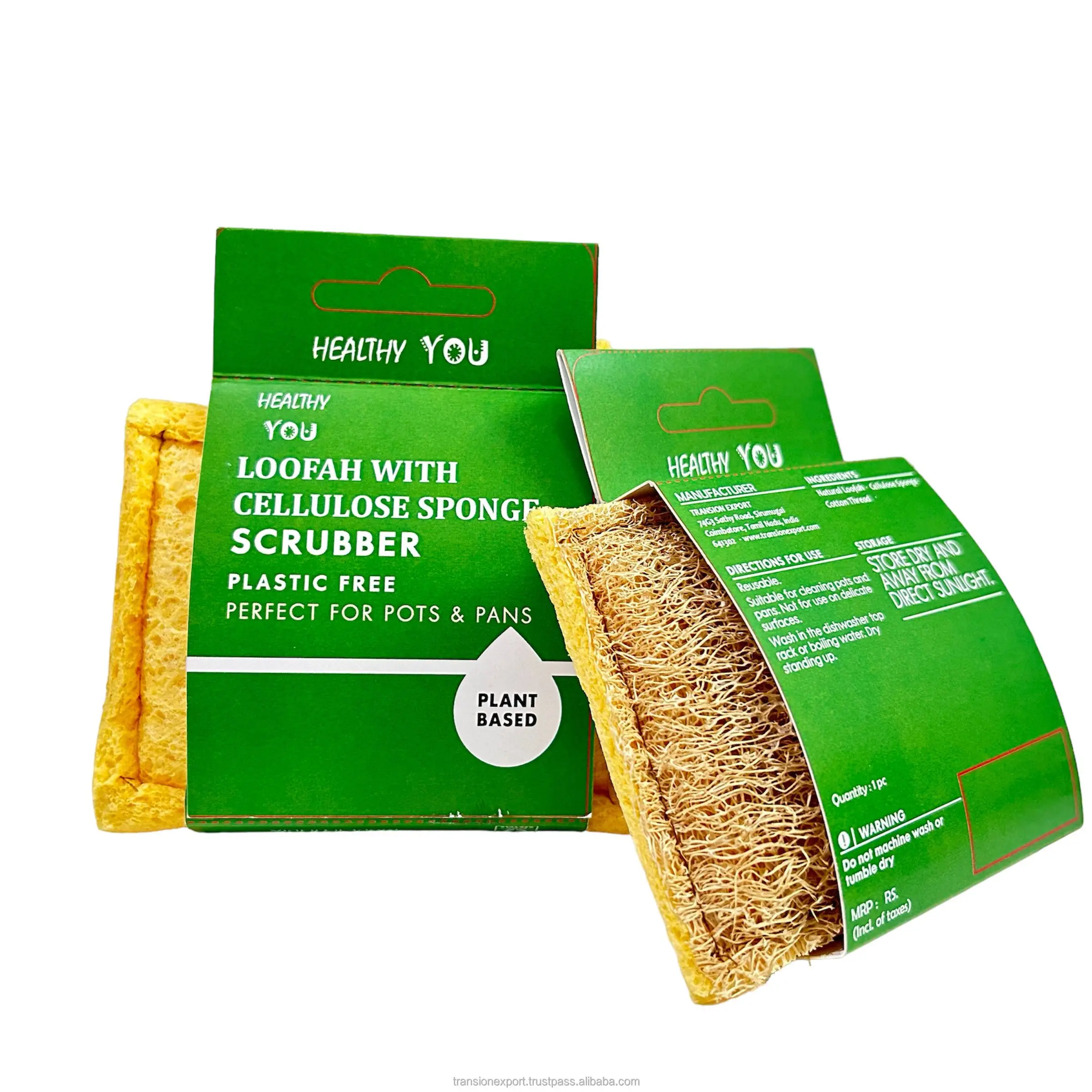 Factory Price Eco-Friendly SPIFIT Dish Sponge Kitchen Cellulose Sponge Foam Scouring Pad Household Application