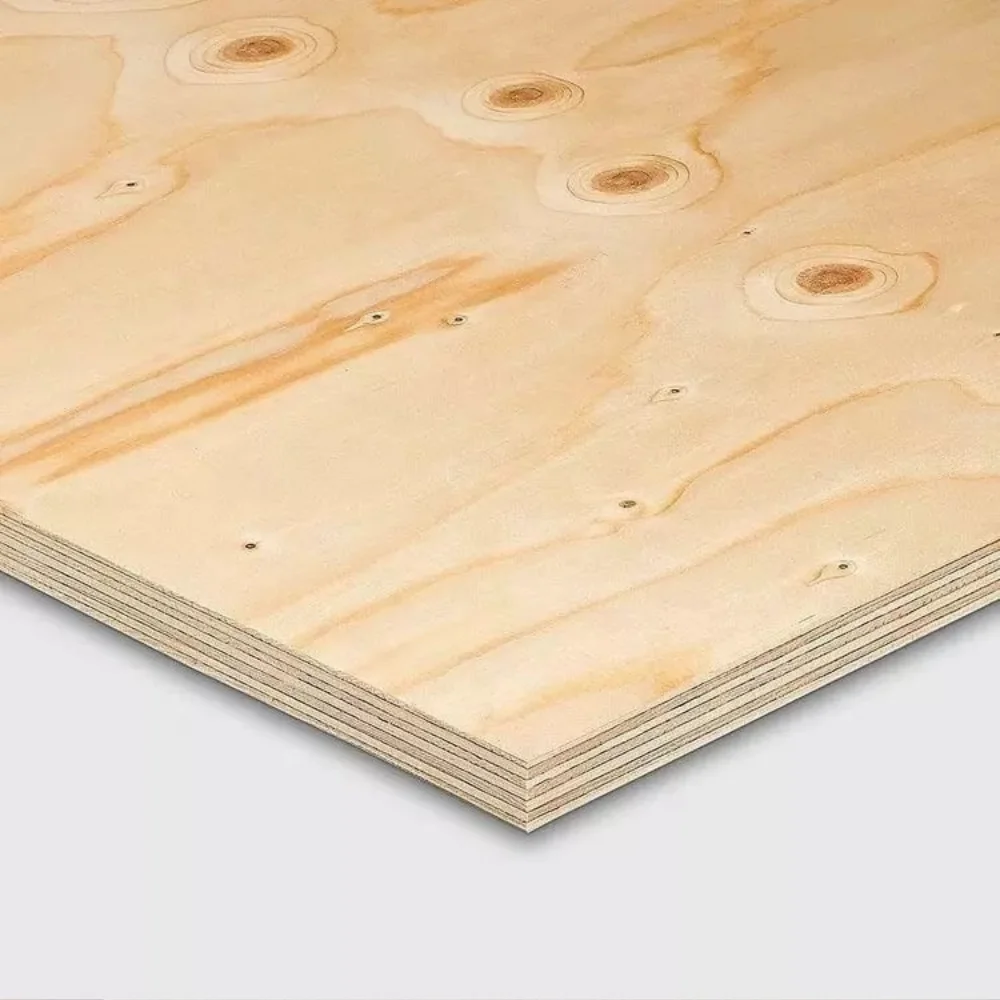 Wholesale Commercial High-Grade Laminated Veneer Board (lvl) 3/6/9/12/15/18mm Plywood Mainly Pine Birch Melamine Furniture Use