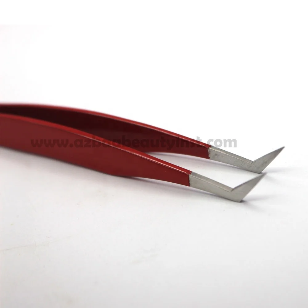 Объем груди ресниц Пинцет фантастический зигзаг стиль длинный тонкий пакистанский сделано ресницы для наращивания заостренный