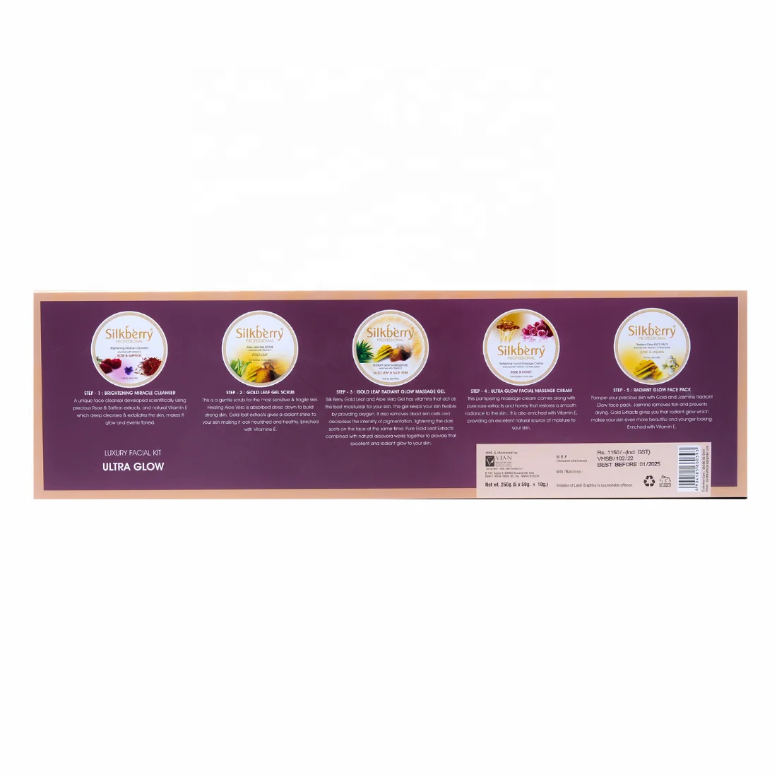 Silkberry Facial Kits for Women for multi-reasons Ultra-sheen Facial Kits