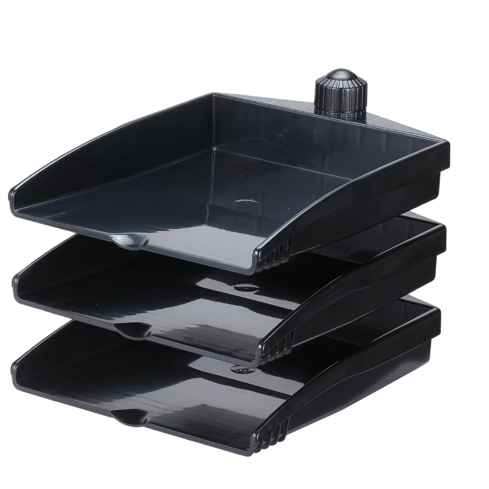 Wholesale High Quality Office Desk Organizer 3 Layers 3 Tier Document Tray File Tray