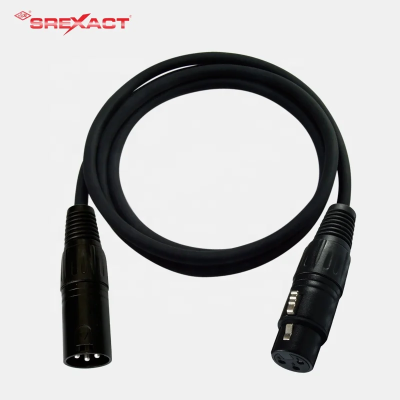 3pin male and female connector microphone jack male xlr