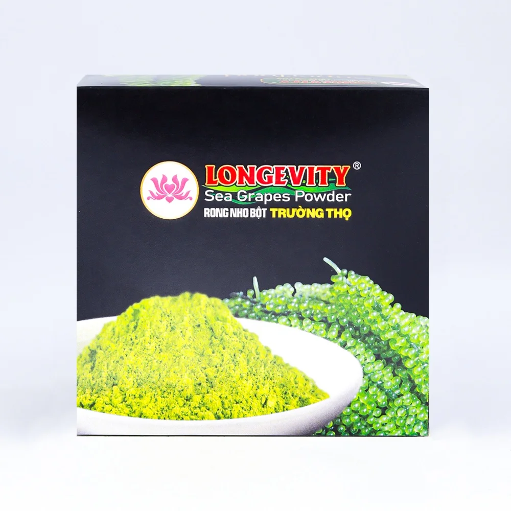 500g Weight Natural Premium Quality Seagrape Cool Places Storage u001DSea u001DGrape Seaweed Longevity Sea Grapes Powder