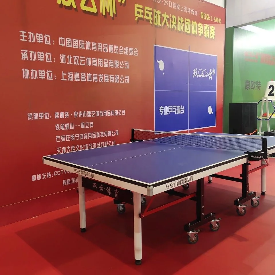 Folding pingpong 25mm MDF table tennis table