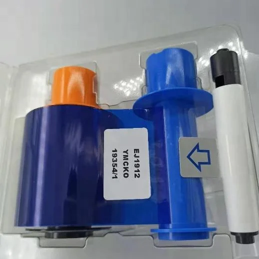 Пластиковый карточный принтер Hidfargo DTC 4500 лента YMCKO для fargo 45200