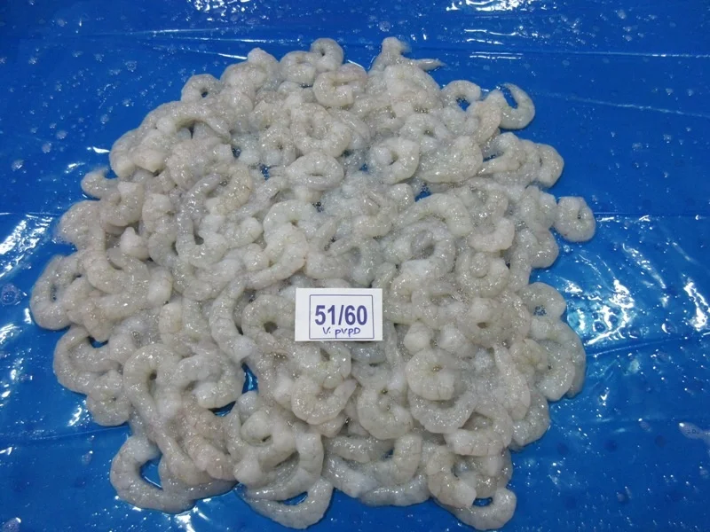 Frozen Vannamei Pulled Veined (Pvpd) Shrimps at Cheap factory Price size 51/60