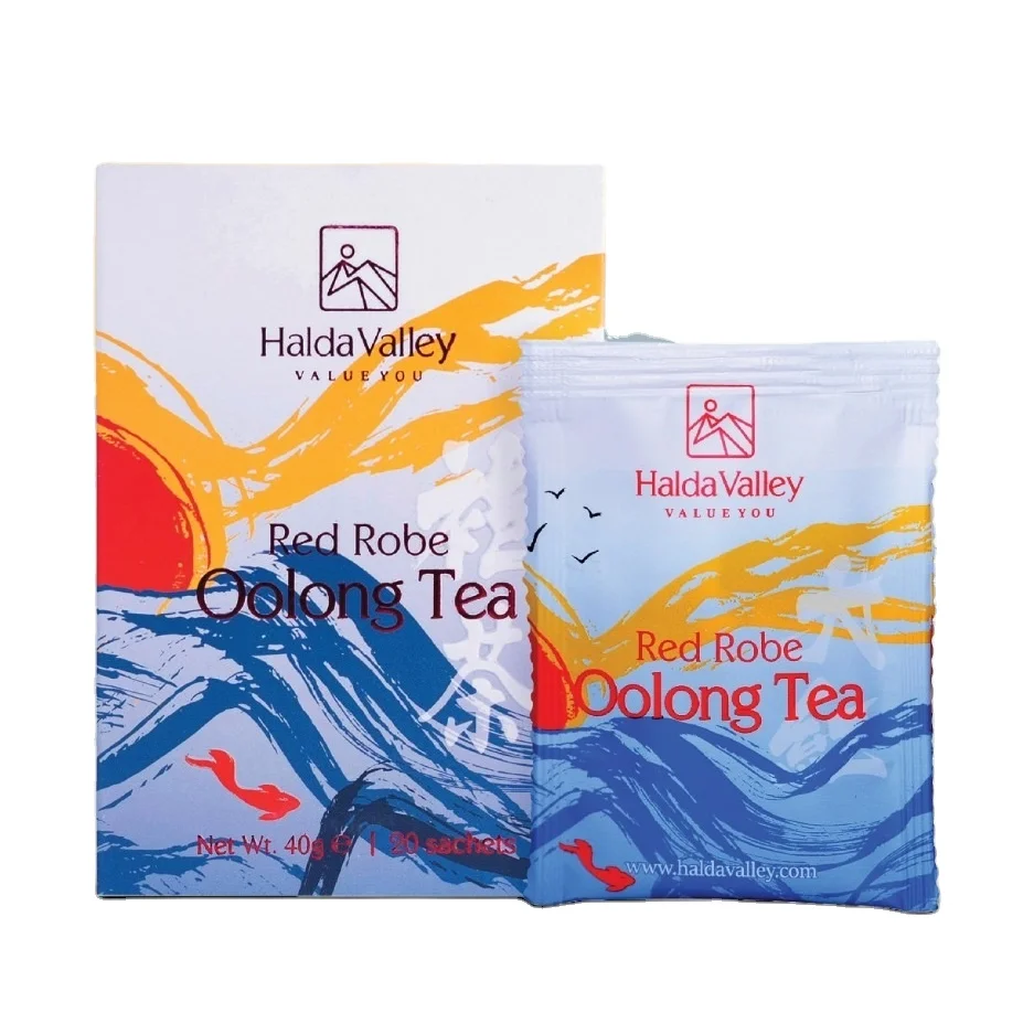 Свободные чайные листья Премиум-Качества, чистый 100% натуральный чай Oolong, оригинальные свежие 40 г, 6 пакетиков в упаковке, красный чай Oolong, оптовая продажа
