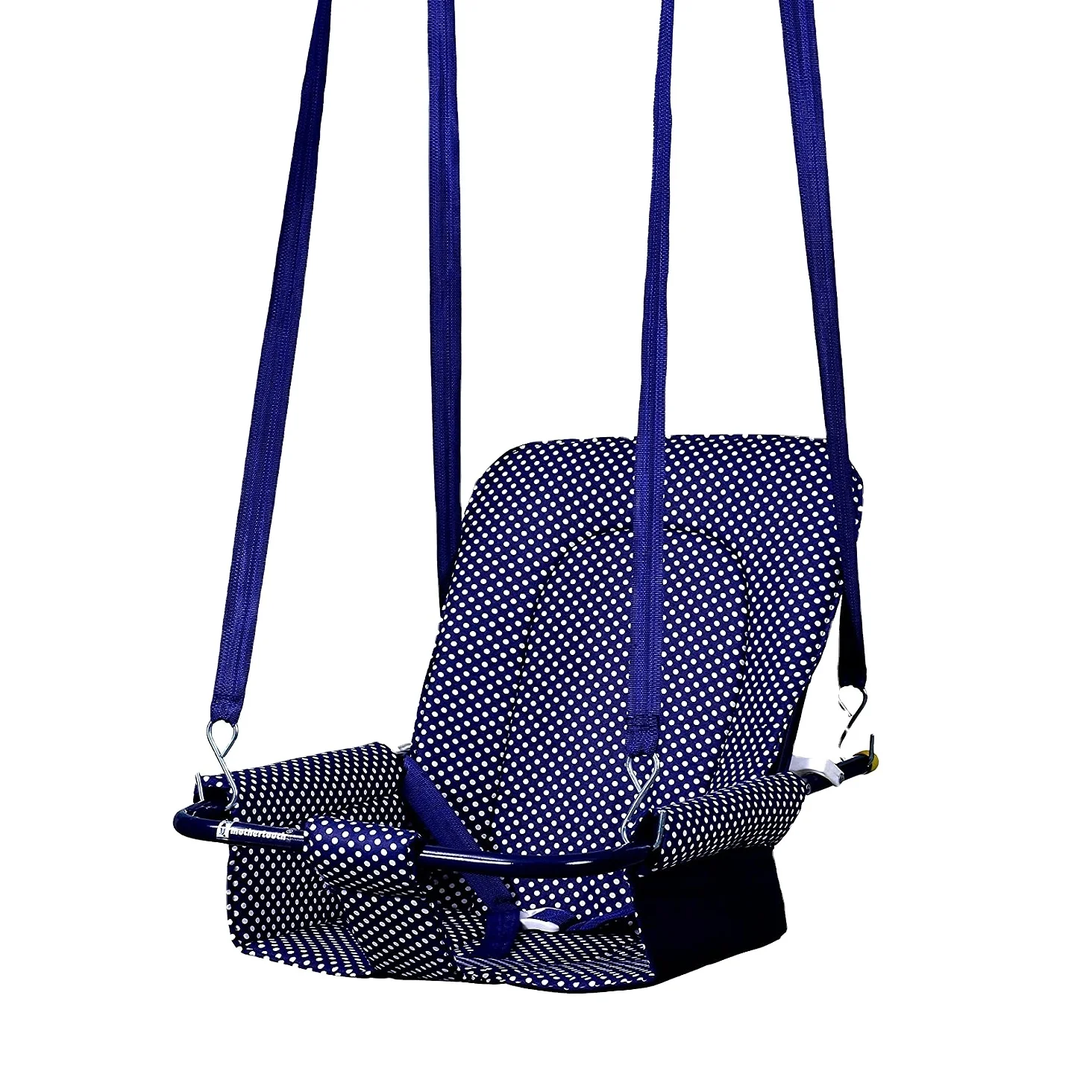 Best Quality Dotted Printed Comfortable Cushioned Baby Swings ( 2 In One ) At Affordable Cost