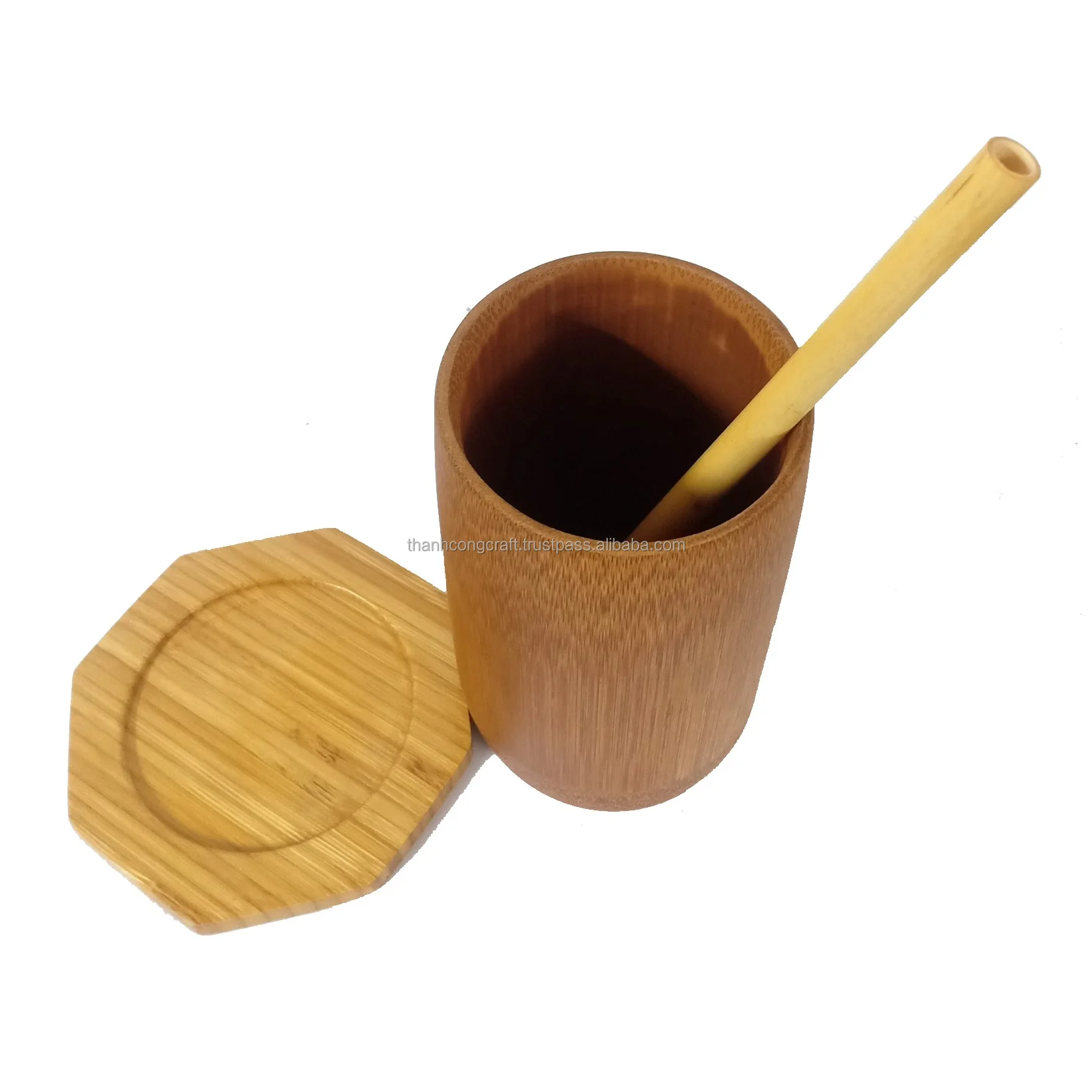 Оптовая продажа бамбуковые чашки Amazon лидер продаж 2021 Вьетнам ручная работа