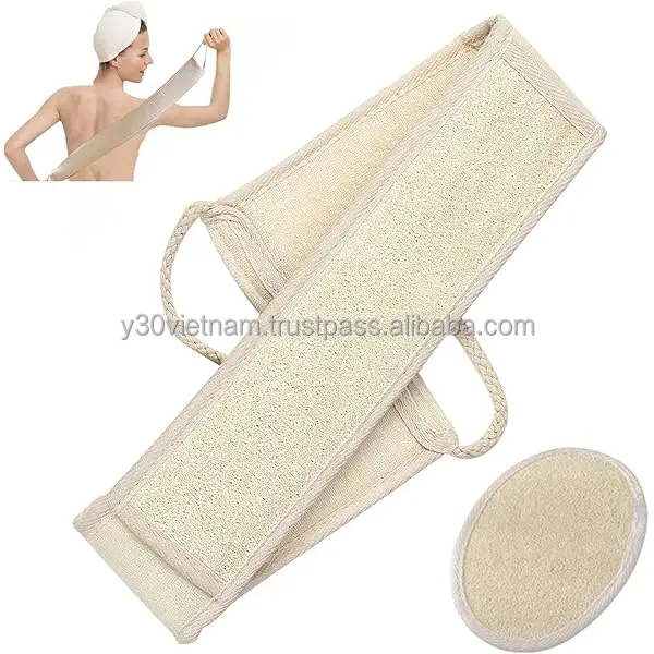 Experience The Natural Exfoliation Of Our 80cm Loofah Sponge, Bath Accessories, Luffa Perfect For Reaching Hard-to-reach Areas