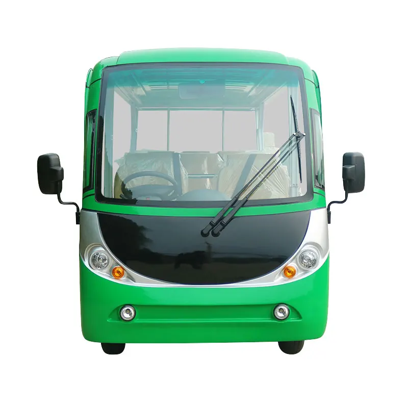 Chinese 14-Passenger Electric Shuttle Bus for Sightseeing and Car Use
