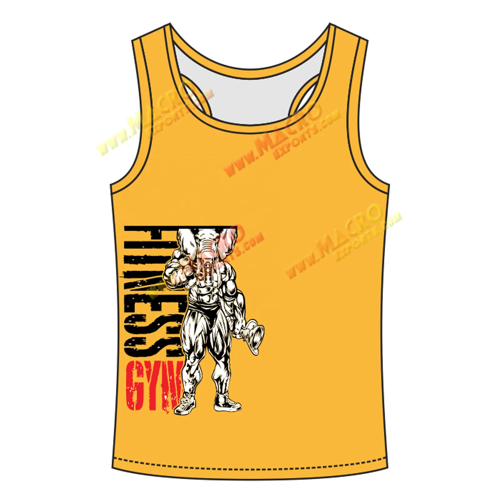 design your own stringer vest by adding text and designs custom gym wear you might want