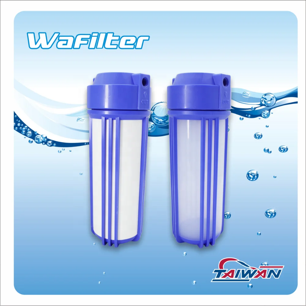 Taiwan 10 inch Canister Water Filter Plastic Housing for RO System Spare Parts Canister